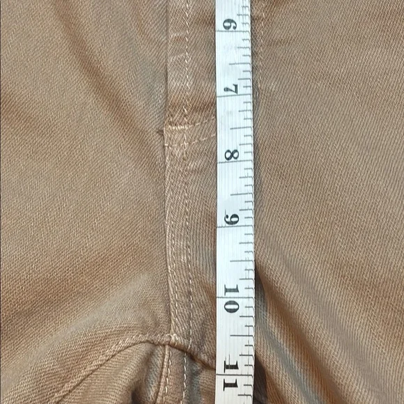 AG Kinsley High Rise Pop Crop Jeans – Size 26 | Light Brown 👖 - Picture 13 of 14